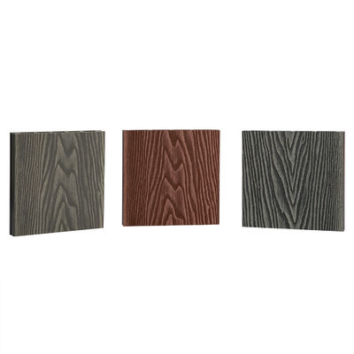 3D Deep Embossing WPC Decking met online technische ondersteuning en distressed finish