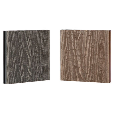 3D Deep Embossing WPC Decking met online technische ondersteuning en distressed finish