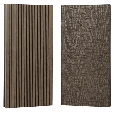 3D Deep Embossing WPC Decking met online technische ondersteuning en distressed finish