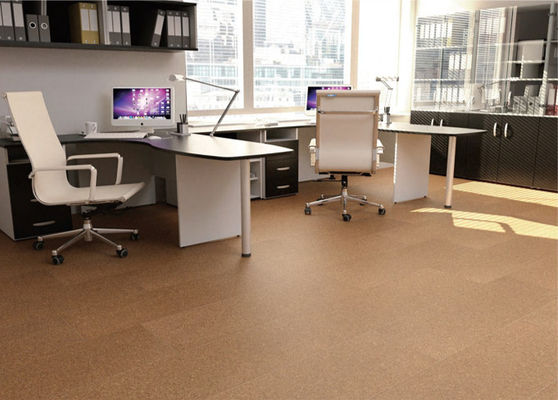 Kleefstof klik natuurlijke houten vloerplaat rol kurk bord mat comfortabel elastisch oppervlak