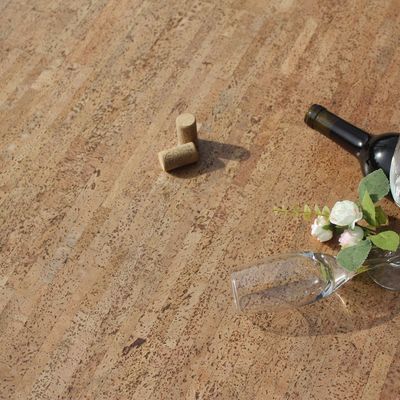UV-beschermingscoating Korkplanken boven de vloer/Houten ondervloer Installatieplaats
