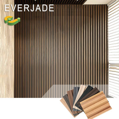 Waterdichte WPC-PVC-wandpanelen in aangepaste kleuren voor binnen- en buitenruimte