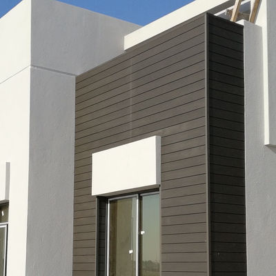 Waterdichte WPC-PVC-wandpanelen in aangepaste kleuren voor binnen- en buitenruimte