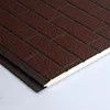 Decoratieve metalen PU sandwichwandpaneel Buitenwandbekleding voor bouwmaterialen