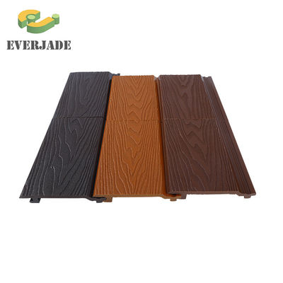 3D PWC Muurpaneel Hout Plastic Composite voor eenvoudige buitenmuurdecoratieoplossing