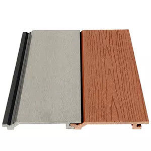 3D PWC Muurpaneel Hout Plastic Composite voor eenvoudige buitenmuurdecoratieoplossing