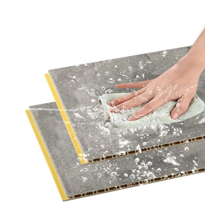 Gepersonaliseerd kleurenondersteunend materiaal Laminate bamboevezel wandplaat voor binnen-/buitenwanddecoratie