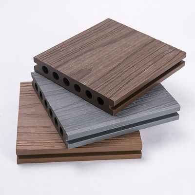 100% recyclebare Wpc-composite interlocking vloer voor tuinterras en zwembad