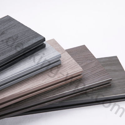 IPE 3D Deep Embossed Composite WPC Decking voor composietdekken