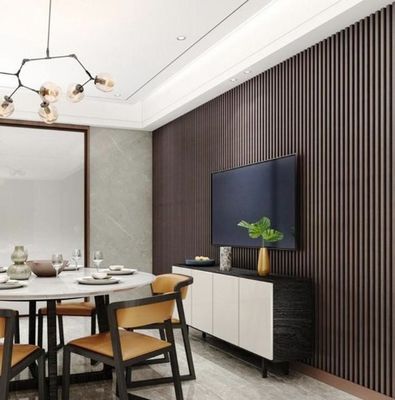 3D Boards Hout Plastic Composite WPC PVC Wandpaneel voor huishoudelijk interieur Wand Decor