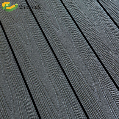 DIY lichtgrijze diepgeprikt co-extrudeerd zwembad waterdicht planken buiten Piso Wpc Decking