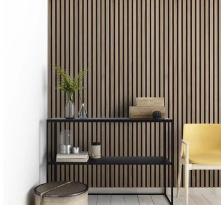 Studio Piano Room Houtgraan Decoratief Paneel met E0 Eco-Vriendelijk Certificaat