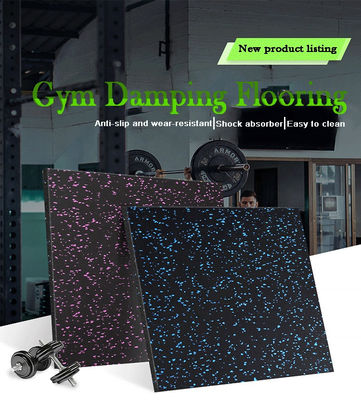 Modern Design Gym Rubber vloermat voor Everjade Indoor 20mm Rubber vloerbedekking