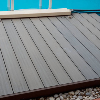 OEM recyclebaar WPC 3D geïmprimeerd terras voor duurzame tuin
