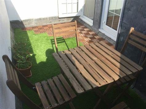 300x300x22/25 mm Grootte Interlocking Decking Tiles met hout-plastiek composiet vloer