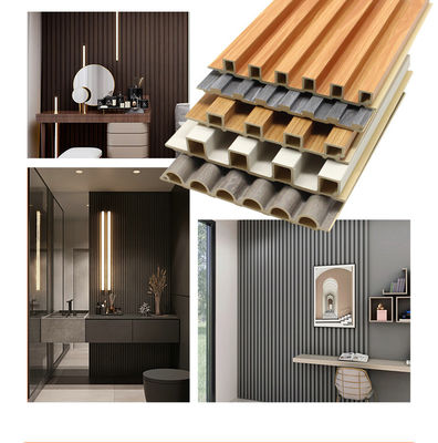 Gepersonaliseerde grootte PWC wandpaneel Plastic Sheet de PVC Efecto Madera voor SPC wandpaneel