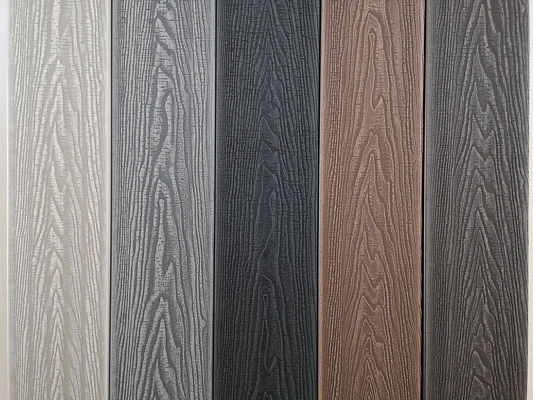 10,3%-1,4% Dichtheid Quick Deck Hout Composite Outdoor Deck Tile in IJslandse rookwit