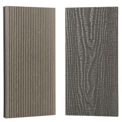 10,3%-1,4% Dichtheid Quick Deck Hout Composite Outdoor Deck Tile in IJslandse rookwit